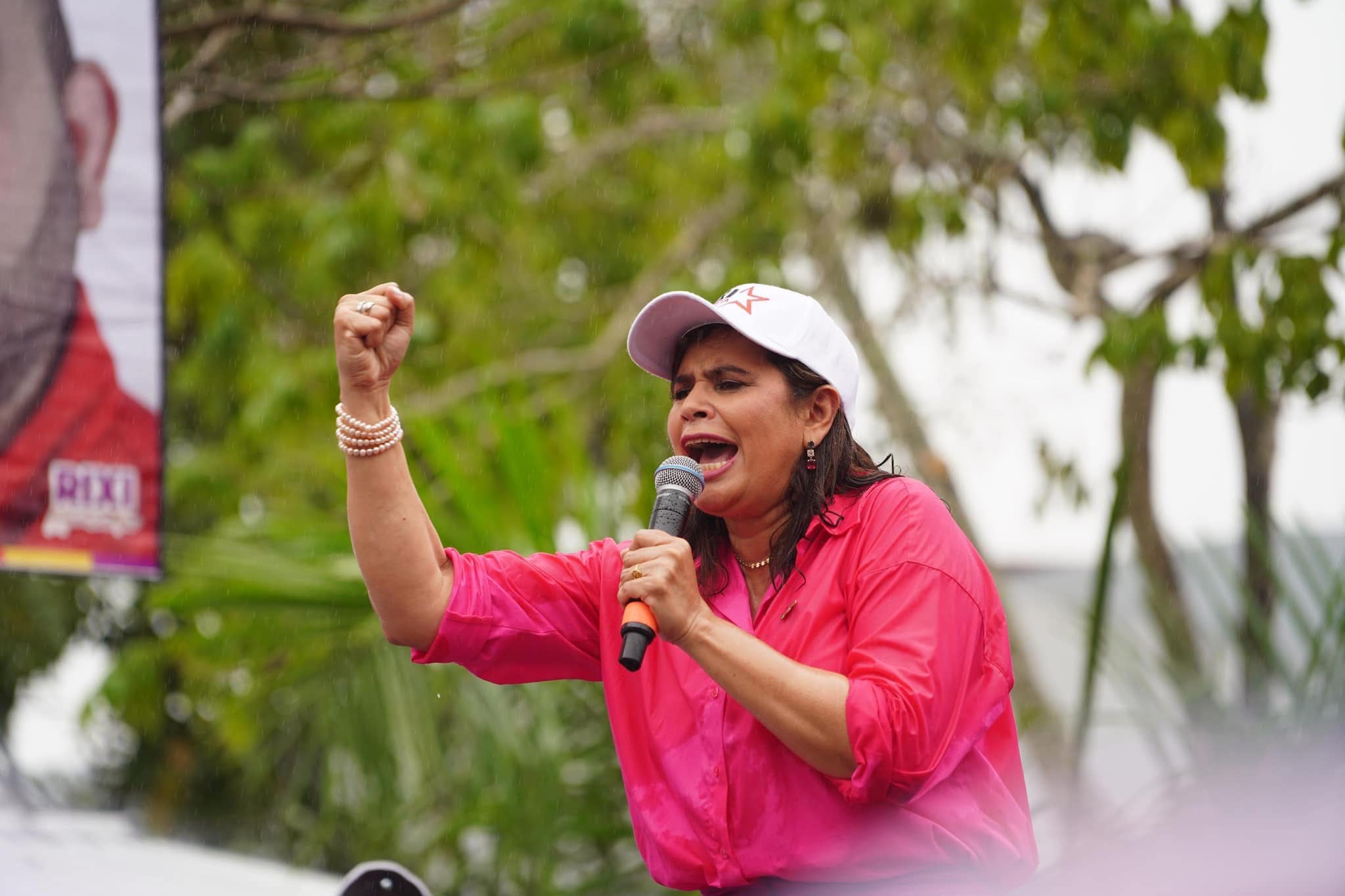 LIBRE faces electoral decline: Rixi Moncada slips to third place in latest polls